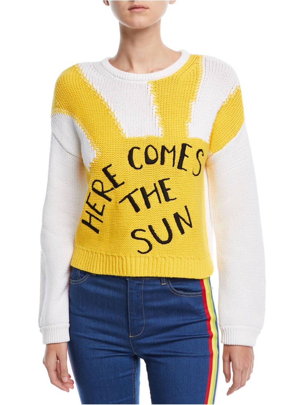 Alice & Olivia ‘Here Comes the Sun' Sweater - Small